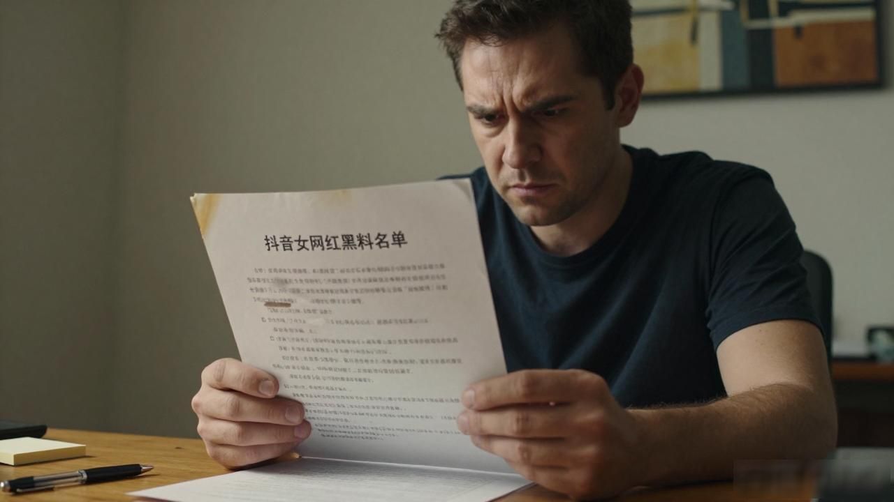 别被带节奏！那些所谓"抖音女网红黑料名单"背后到底藏着什么？