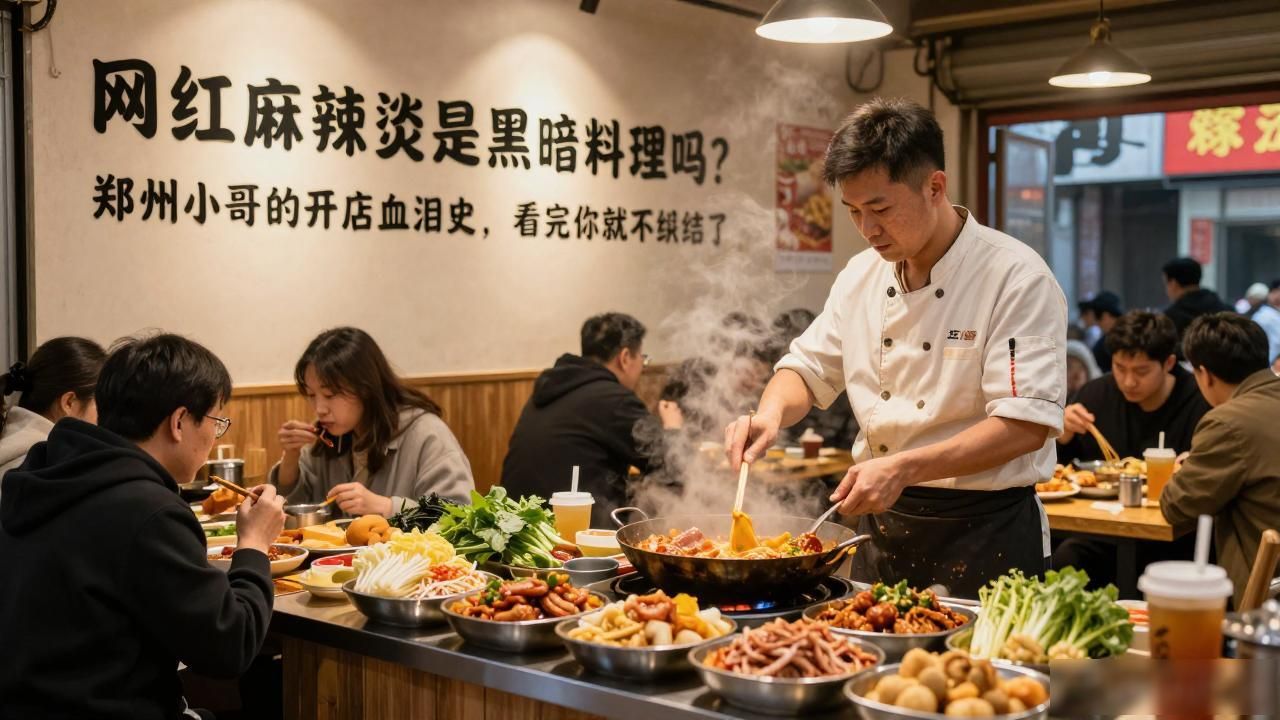 网红麻辣烫是黑暗料理吗？郑州小哥的开店血泪史，看完你就不纠结了
